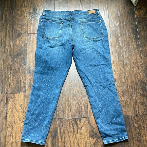 Judy Blue Relaxed Fit SZ 15/32 Paint Splatter Jeans - Picture 6 of 9